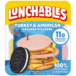 Lunchables Cracker Stackers, Turkey & American - 3.2 oz Meme Template