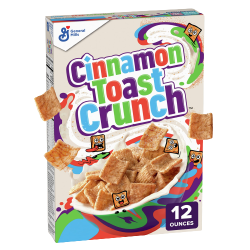 Original Cinnamon Toast Crunch Breakfast Cereal, 12 OZ Cereal Bo Meme Template