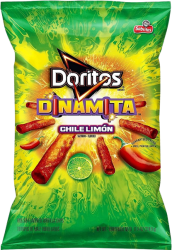 Doritos Dinamita Chile Limon Tortilla Chips, 11.25oz Bag Meme Template