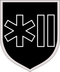 Emblem of 35th SS-Police Grenadier Division. Meme Template