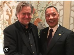 Guo wengui & Steve bannon Meme Template