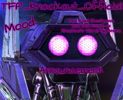 Knockout's Two Eyed Shockwave Announcement Template Meme Template