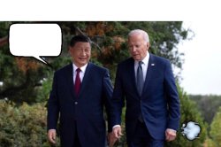 Xi Biden Meme Template