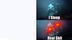 Sleeping Megatron Meme Template