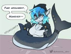 fair arguement however shark Meme Template