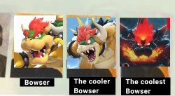 Coolest bowser Meme Template