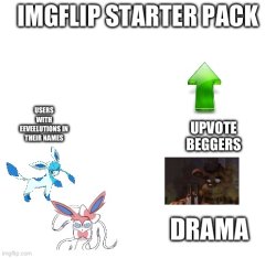 Imgflip starter pack Meme Template