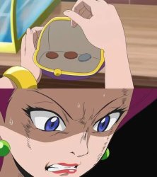 Jessie looking into her purse Meme Template