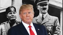 3 of a Kind, Mussolini, Trump + Hitler_authoritarian dictators Meme Template