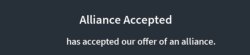 Alliance Accepted Meme Template
