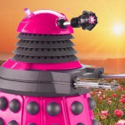 Pink Dalek Meme Template