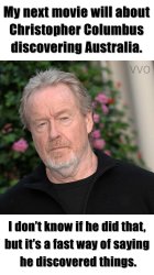 Ridley Scott on Napoleon Meme Template