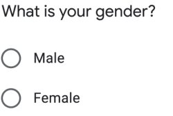 Male and Female gender question Meme Template