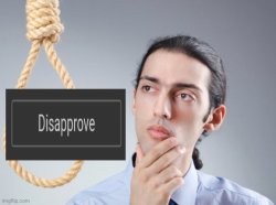 dissaprove think Meme Template