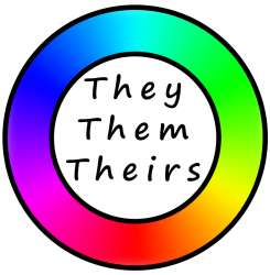 Pronouns Badge Meme Template