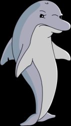 Simpsons Dolphin Transparent Background Meme Template