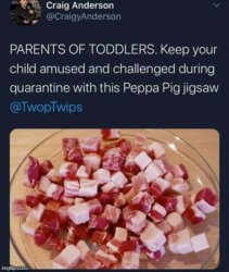 Pappa pig jigsaw Meme Template