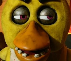 Side-eye Chica Meme Template