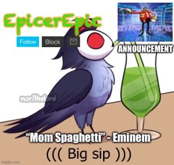 Announcement v2 Meme Template