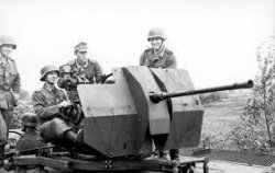 Wehrmacht With Flak Machine-Gun Meme Template