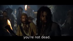 you're not dead Meme Template