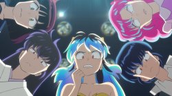 Urusei Yatsura Girls cringe faces Meme Template