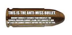 The Anti-Miss Bullet Meme Template