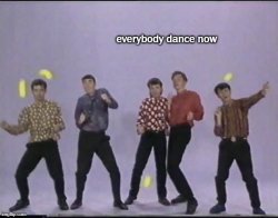 everybody dance now Meme Template