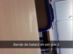 Bande de batards on est que 2 Meme Template