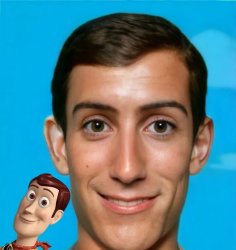 AI WOODY LOOKS LIKE friendly ZUKERBERG Meme Template