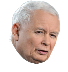 Kaczynski transparent Meme Template