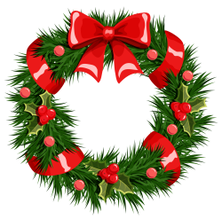 Transparent Christmas Wreath Meme Template