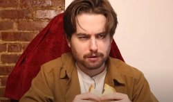 Contemplating Tucker Meme Template