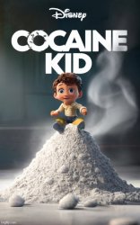 Cocaine kid Meme Template