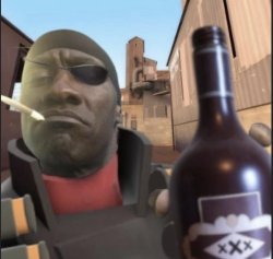 Demoman Agreeing Meme Template