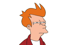 Phillip J. FRY Futurama sospechosista Meme Template