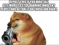 REPOST Meme Template