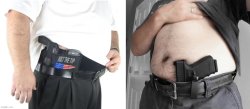 fat man gun pistol concealed carry CCW JPP Meme Template