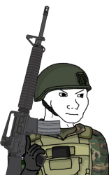 Wojak Eroican Soldier (Jack Davis) Prepared(Ver. II) Meme Template