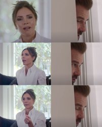 Beckhams "be honest" Meme Template