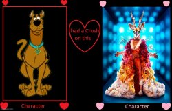 if scooby had a crush on the gazelle Meme Template