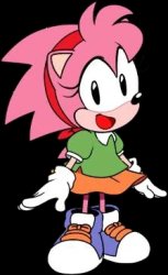 Amy Rose Meme Template