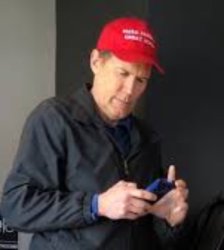 TEXTING IN A MAGA HAT Meme Template