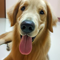 golden retriever happy Meme Template