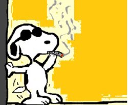 Snoopy Smoke Meme Template