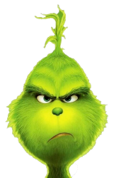 Cabeza de grinch Meme Template