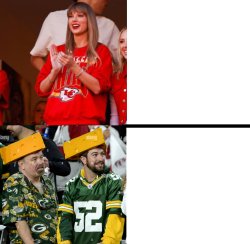 Taylor in Green Bay Meme Template