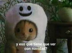 y eso que tiene que ver con navidad Meme Template