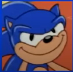 sonic :) Meme Template