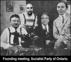 Socialist Party of Ontario Founding Meeting Meme Template